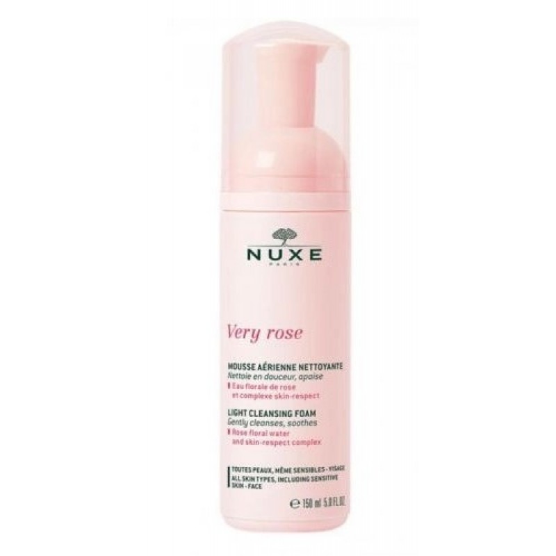 Nuxe Very Rose Cleansing Foam 150ml Нукс Нежна почистваща пяна за лице