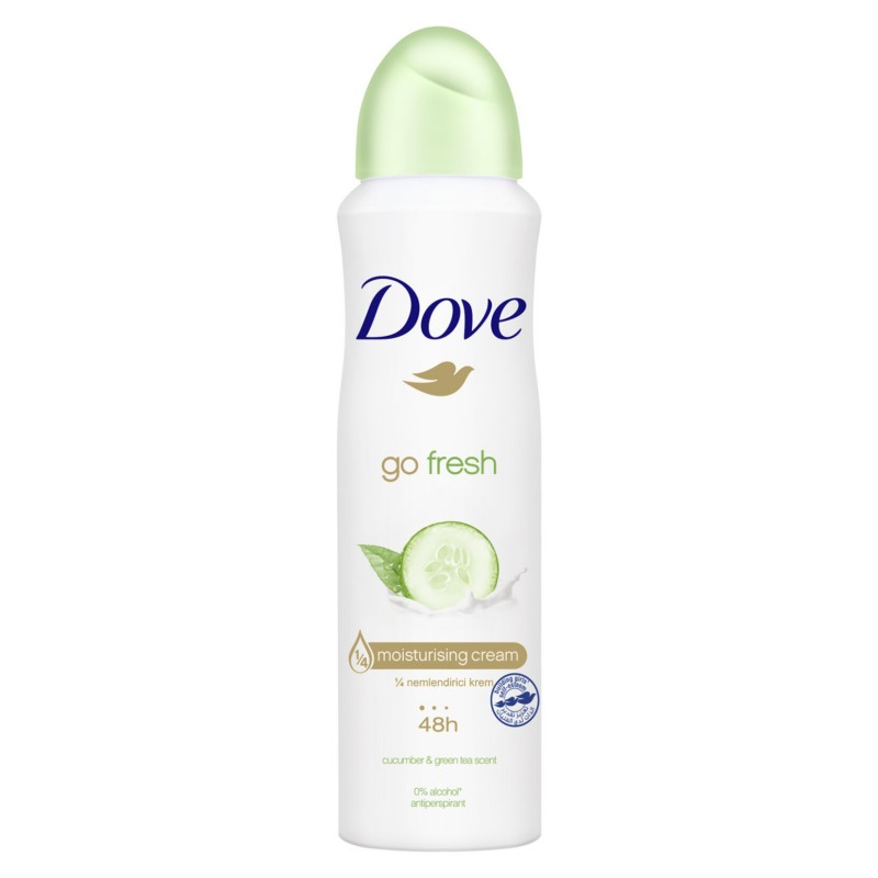 Dove Dry Spray 150ml Спрей дезодорант против изпотяване