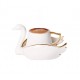 Karaca Swan Coffe Cups Караджа Лебед чаши за кафе 2 броя