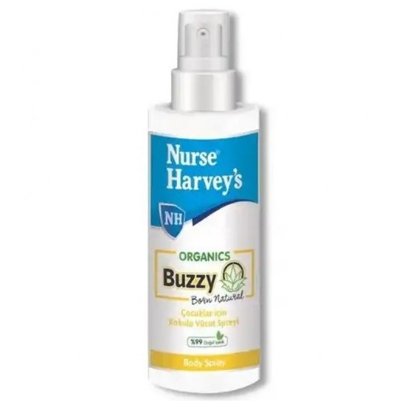 Nurse Harvey's Buzzy Organics 175ml Нърс Харвис Био Спрей Против Комари